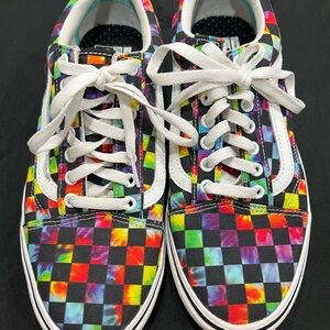 Vans Multicolor Checkered Sneakers